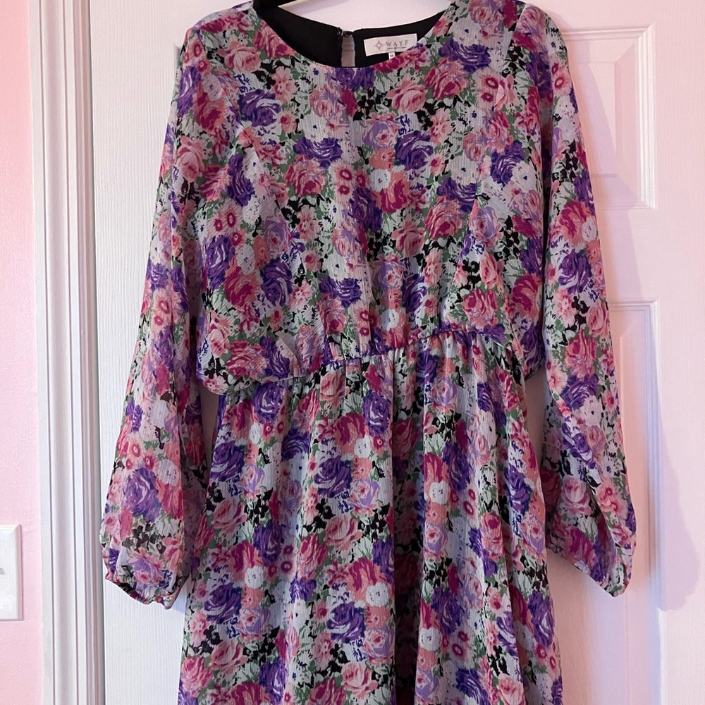 Floral dress, M